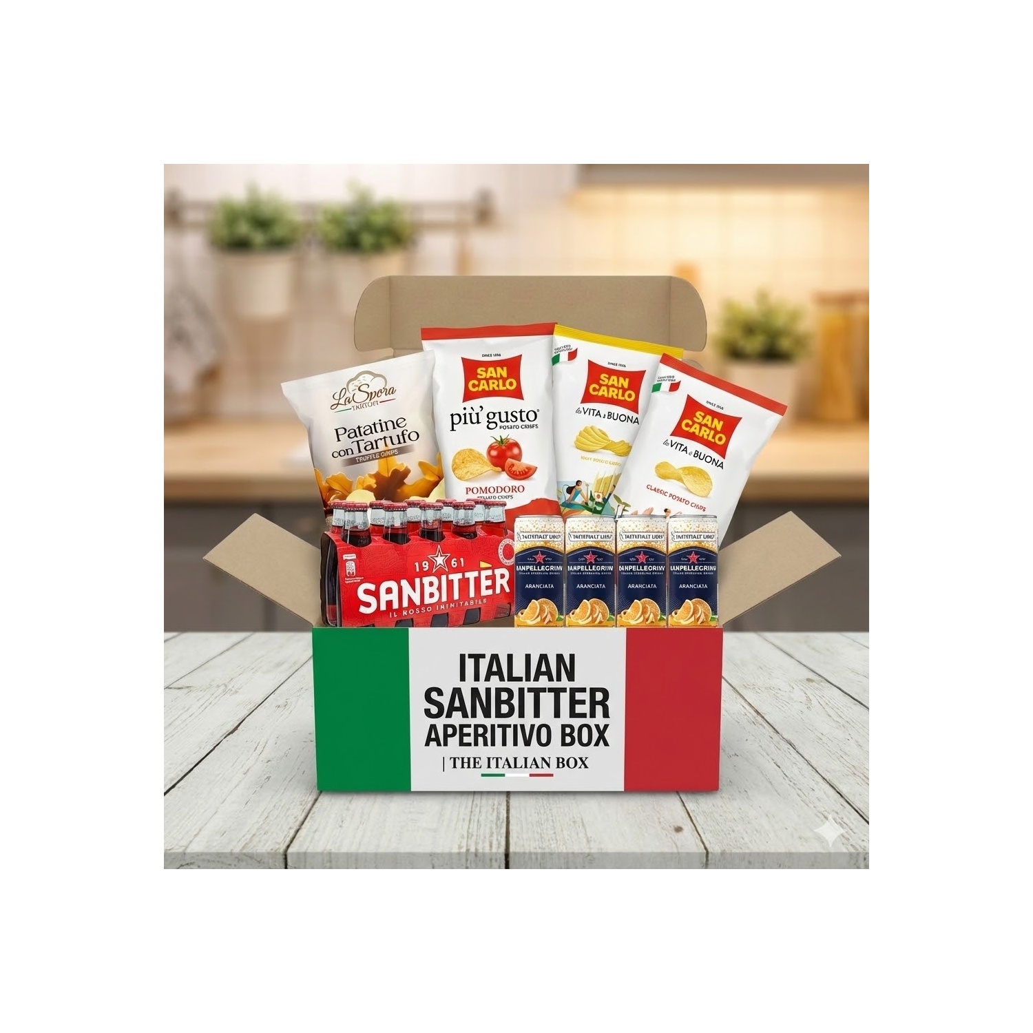 Italian Sanbitter Alcohol-Free Aperitivo Box | The Italian Box
