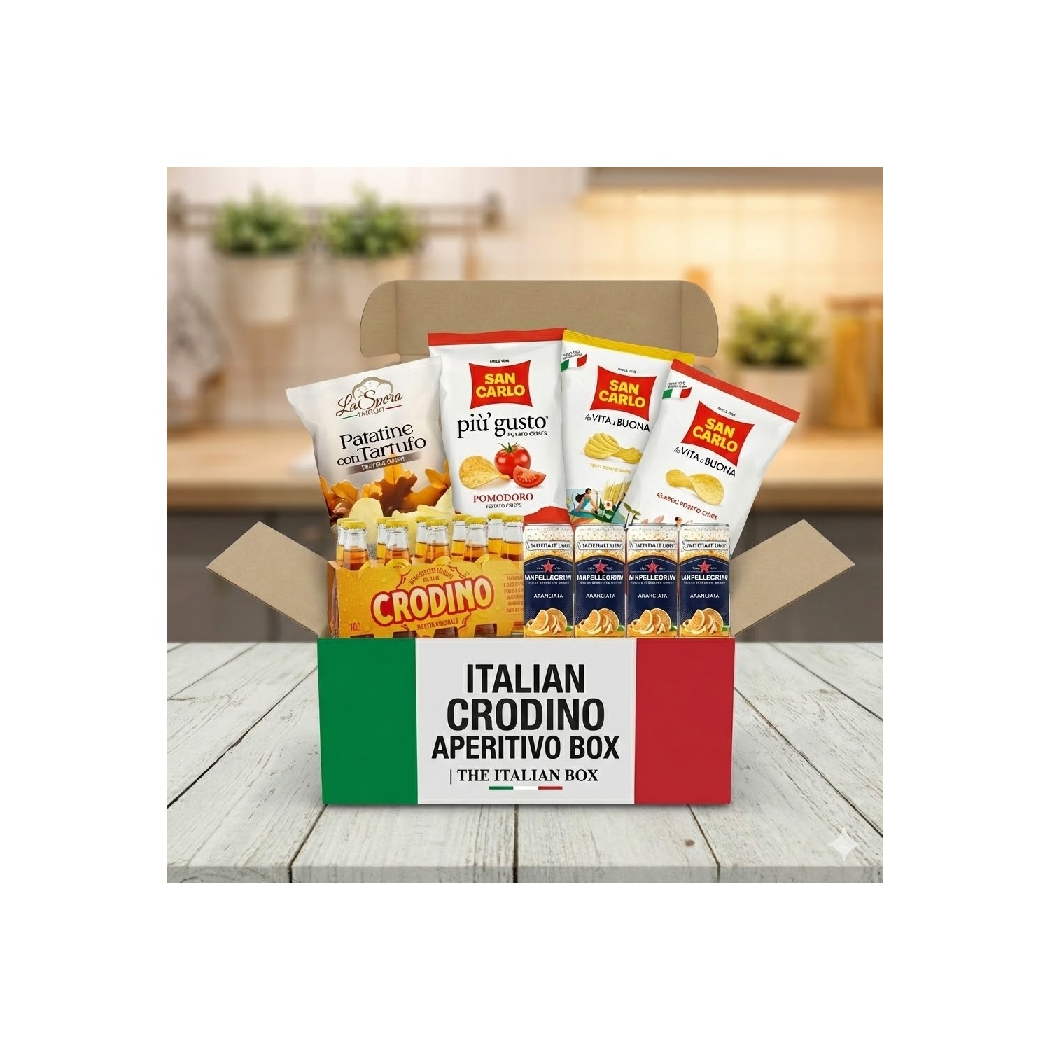 Crodino Non-Alcoholic Italian Aperitivo Box | Italian Box
