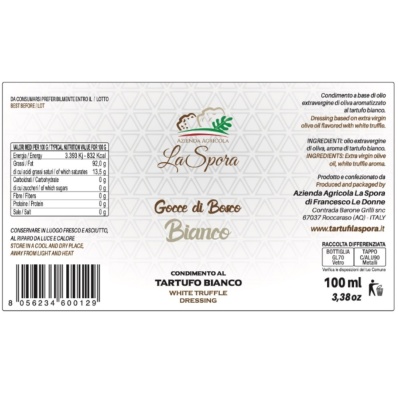 La Spora Gift Box “Hexagonal Box 2” | Truffle Sauce & Cream Set