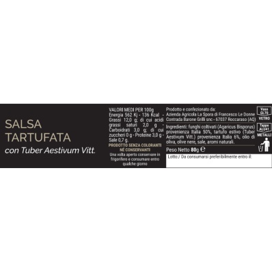 La Spora Gift Box “Hexagonal Box 2” | Truffle Sauce & Cream Set