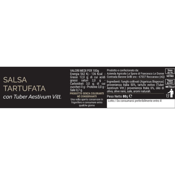 La Spora Gift Box “Hexagonal Box 2” | Truffle Sauce & Cream Set