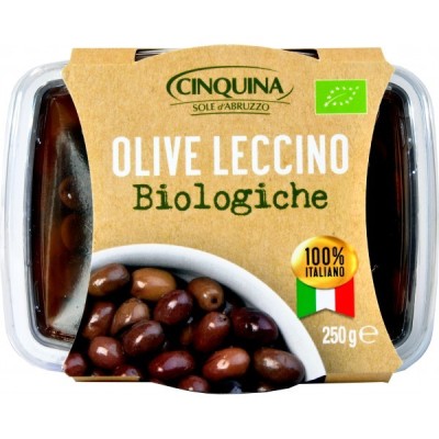 Olive Leccino BIO - Organic Black Olives