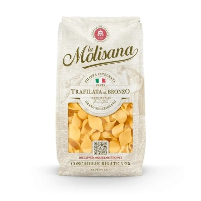 La Molisana Conchiglie Rigate N°25