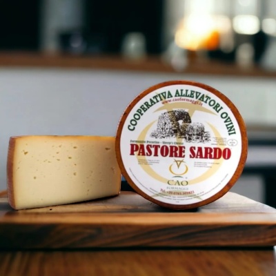 Pecorino Pastore Sardo CAO 60gg  - 3.5kg (AVG) | Formaggio ovino Pastorino Sardo