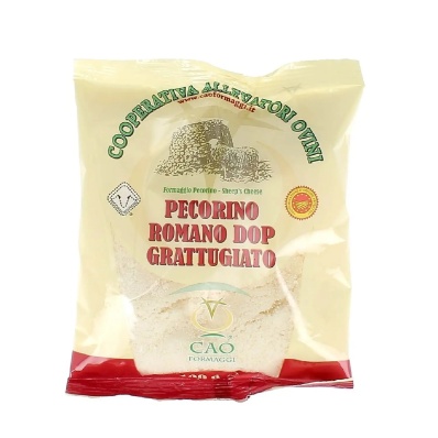 Grated Pecorino Romano - Grattugiato - 100g