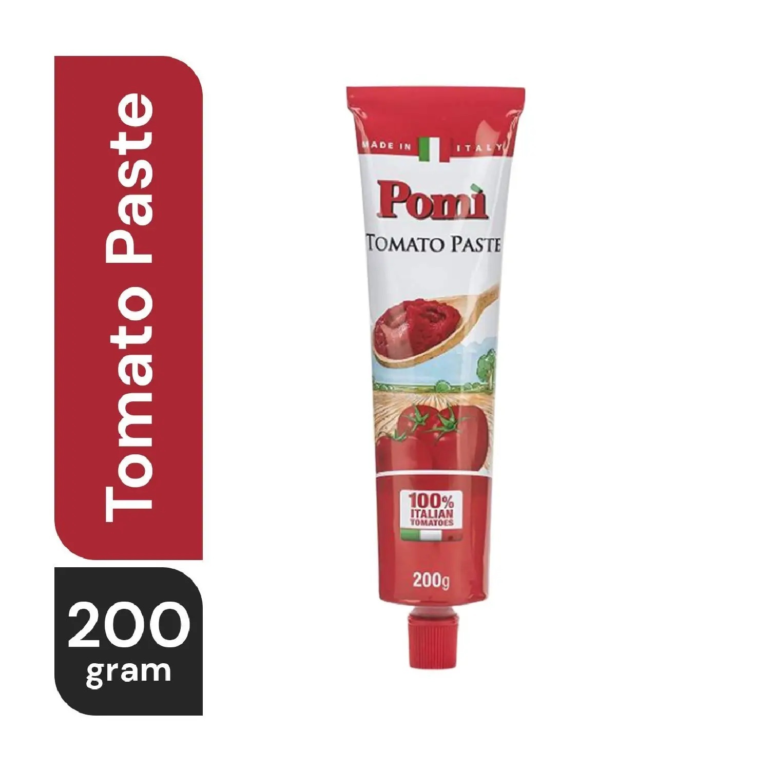 Double Concentrated Tomato Paste 200g Pomi – 100% Italian Tomatoes