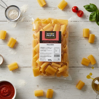 Fresh Egg Paccheri 500 g – Passione Pasta
