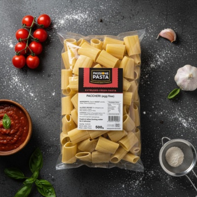Fresh Egg-Free Paccheri 500 g – Passione Pasta