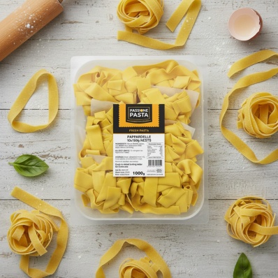 Fresh Egg Pappardelle 1kg – Passione Pasta