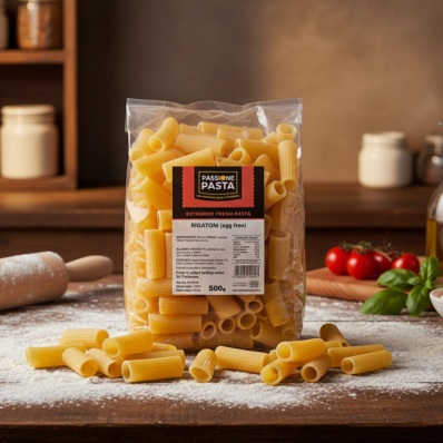 Fresh Egg-Free Rigatoni 500 g – Passione Pasta