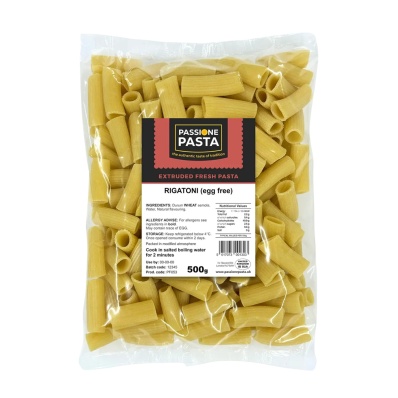 Fresh Egg-Free Rigatoni 500 g – Passione Pasta