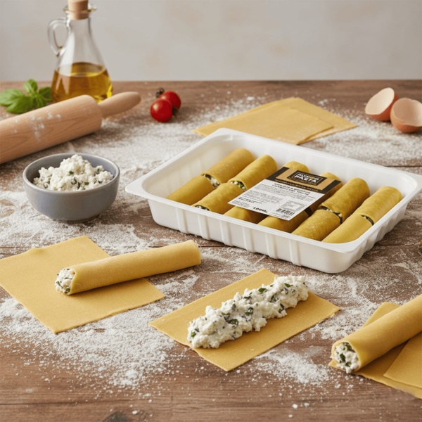 Fresh Spinach & Ricotta Cannelloni – 1 kg