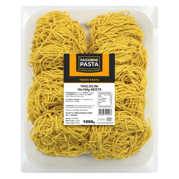 Fresh Egg Tagliolini – 1 kg