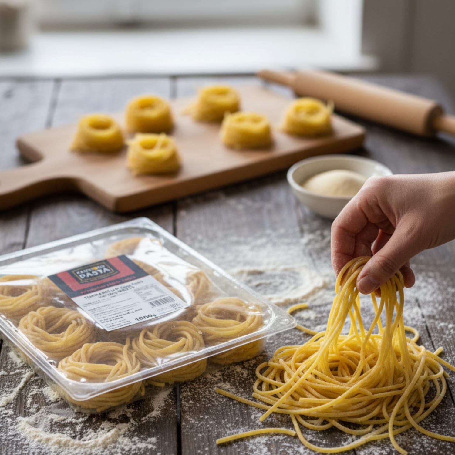 Fresh Egg-Free Tonnarello – 1 kg