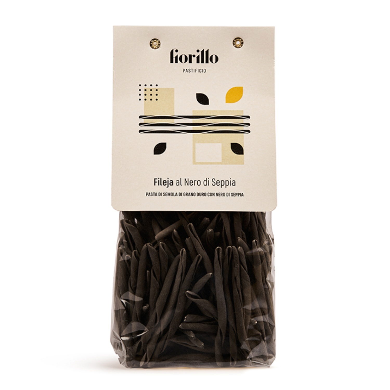 Fileja Nero di Seppia 500g – Pastificio Fiorillo