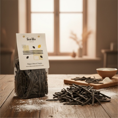 Fileja Nero di Seppia 500g – Pastificio Fiorillo