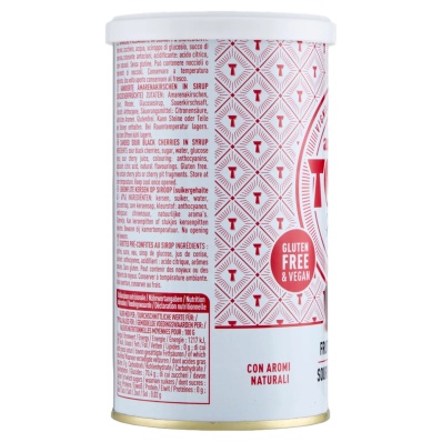 Amarena Candied Sour Black Cherries in Syrup – 250g Jar