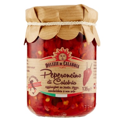 Crushed Chilly in Olive Oil - Peperoncino Tritato Delizie di Calabria 135g