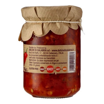 Crushed Chilly in Olive Oil - Peperoncino Tritato Delizie di Calabria 135g