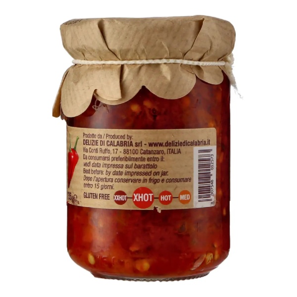 Crushed Chilly in Olive Oil - Peperoncino Tritato Delizie di Calabria 135g