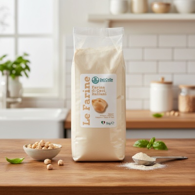 Chickpea Flour 1kg – Del Colle Italian Farina di Ceci