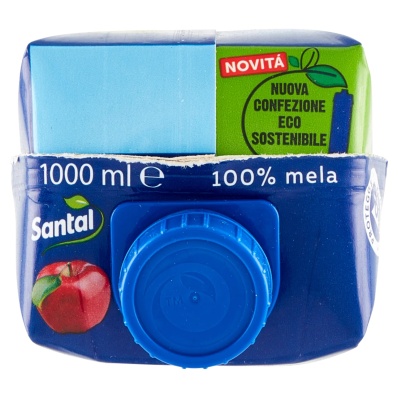Santàl 100% Apple Juice 1 L – Natural Italian Juice