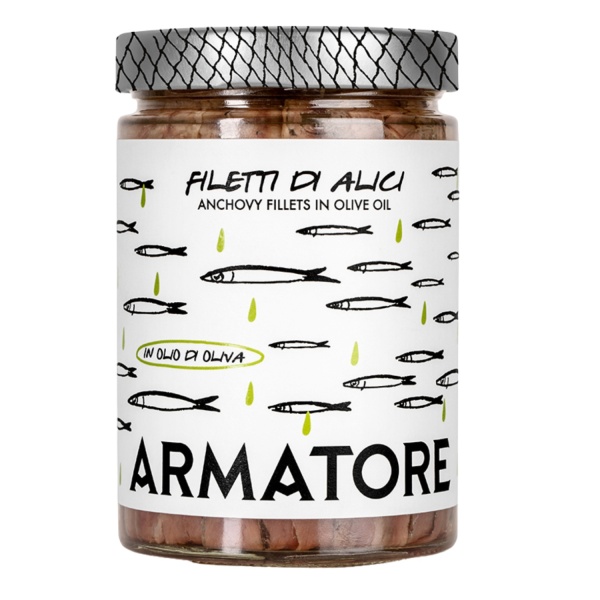 Armatore Anchovy Fillets in Olive Oil 585 g