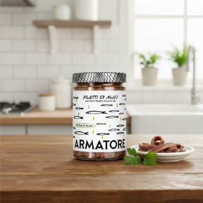 Armatore Anchovy Fillets in Olive Oil 585 g