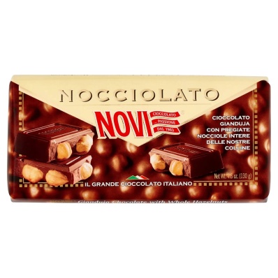 Nocciolato Gianduja with Hazelnuts 130g – Novi