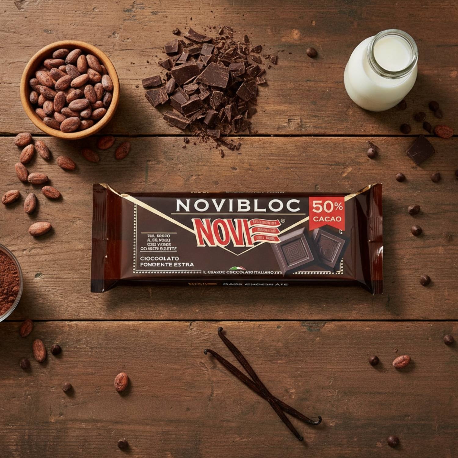 Novibloc 50% Cocoa Extra Dark 500g – Novi