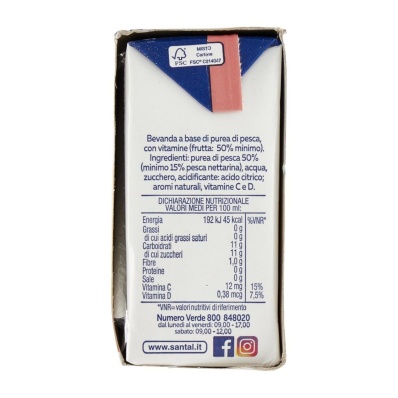 Santal Peach Juice (3x200ml)