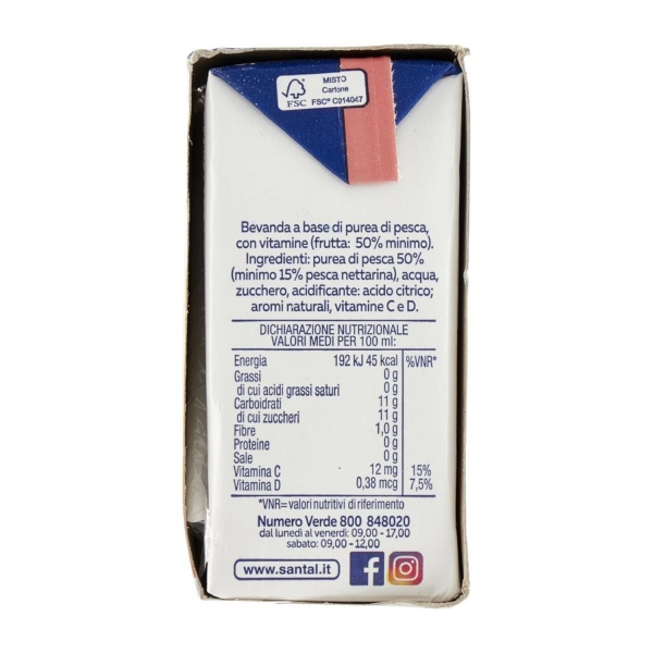 Santal Peach Juice (3x200ml)