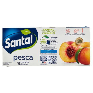 Peach & Nectarine Fruit Drink 3x200ml – Santàl