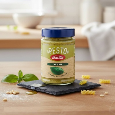Vegan Genovese Basil Pesto 195g – Barilla