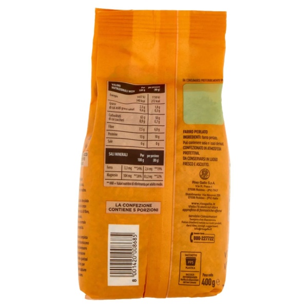 Gallo Dry Spelt Farro 400g – Nutritious Ancient Grain