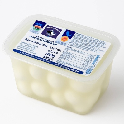 Bocconcini di Bufala D.O.P. 500g Regina Del Volturno