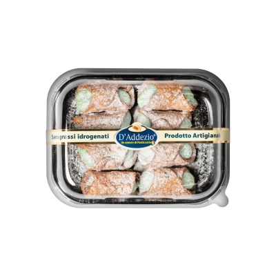 Sicilian Cannoli with Pistachio Cream 200g – D’Addezio