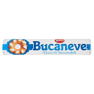 Bucaneve Italian Shortbread Biscuits Tube 200g – Doria