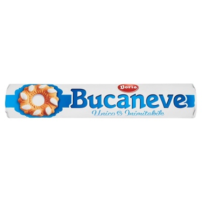 Bucaneve Italian Shortbread Biscuits Tube 200g – Doria