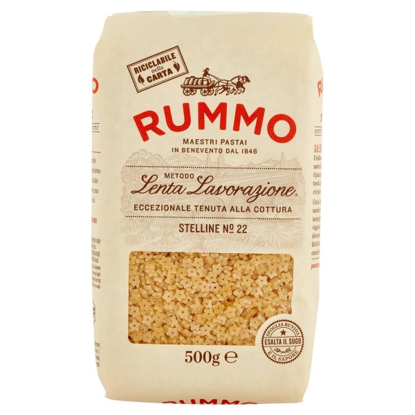 Rummo Stelline No. 22 – 500g | Italian Pasta for Soups