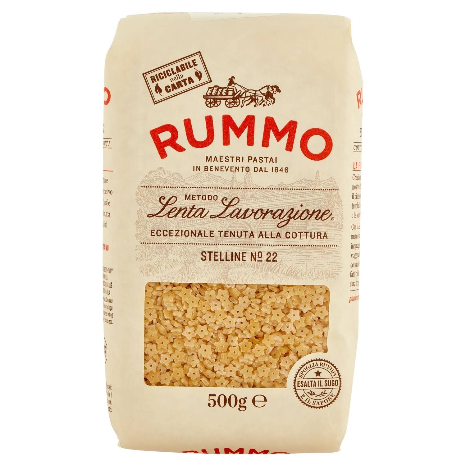 Rummo Stelline No. 22 – 500g | Italian Pasta for Soups
