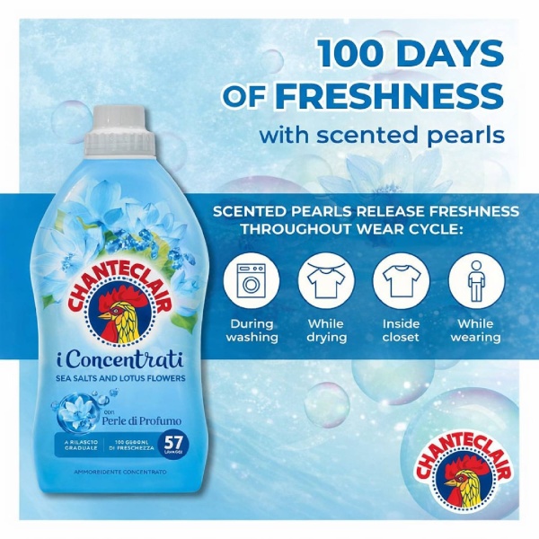 Chanteclair Sea Salts & Lotus Fabric Softener 1140ml