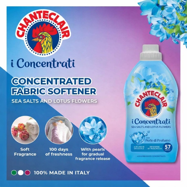 Chanteclair Sea Salts & Lotus Fabric Softener 1140ml