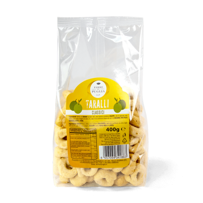 Taralli Classico Terre di Puglia (400gr)