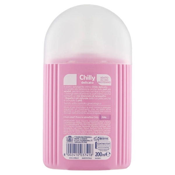 Chilly Delicato Intimate Wash 200ml