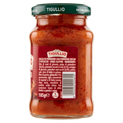 Tigullio Sun-Dried Tomato Pistachio Sauce 185g