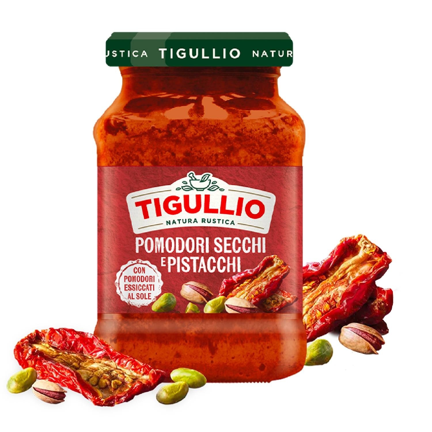 Tigullio Sun-Dried Tomato Pistachio Sauce 185g
