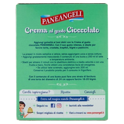 Paneangeli Chocolate Cream Mix 2x86g