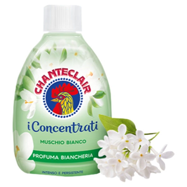 Laundry Perfume Concentrate  - White Musk Scent 220ml - Profuma Biancheria Muschio Bianco - Chanteclair