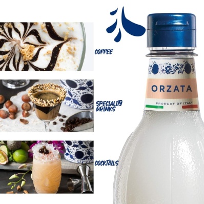 Fabbri Orzata Syrup 560ml - Italian Orgeat Drink Syrup